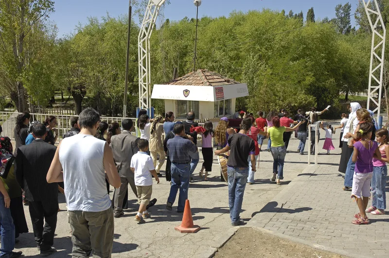 Eksisu Pidzhinj Area – rekreačný park pri meste Erzincan, Turecko