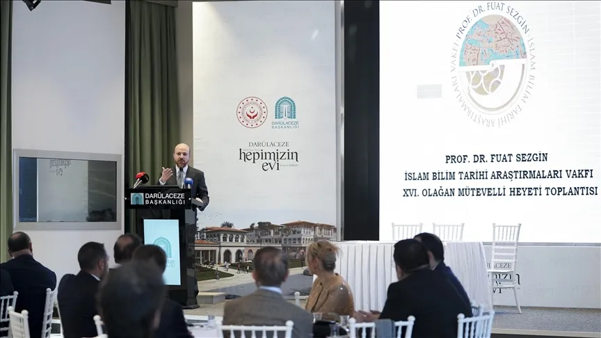 Fuat Sezgin Islamic History of Science Research Foundation Realizou-se a 16ª reunião ordinária do Conselho de Administração