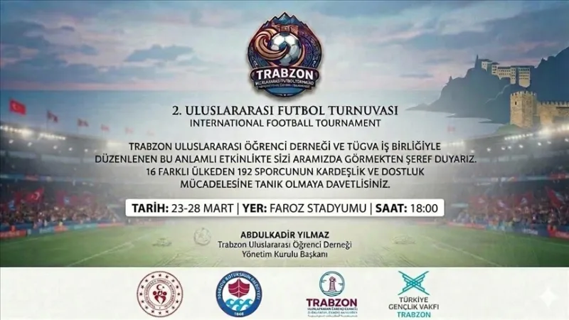 In Trabzon wird ein Fußballturnier unter Beteiligung internationaler Studierender stattfinden