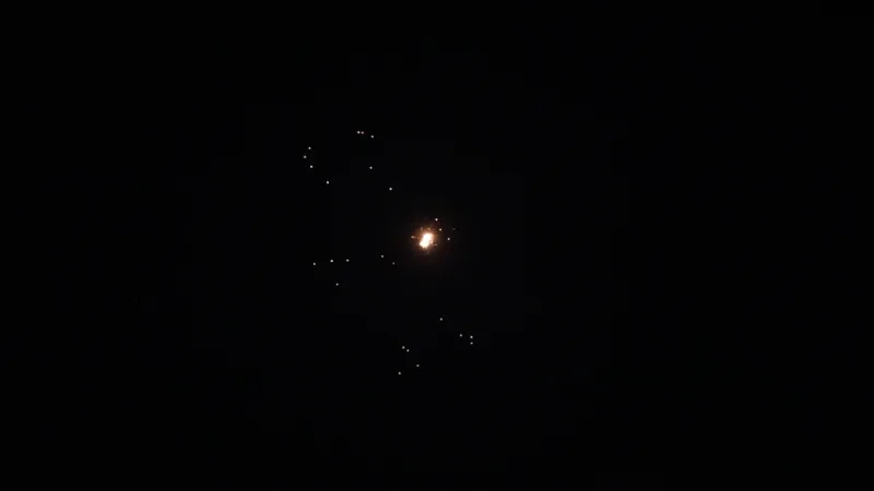 Aufgrund von Raketenangriffen aus dem Iran heulten in Israel in einem weitläufigen Gebiet die Sirenen