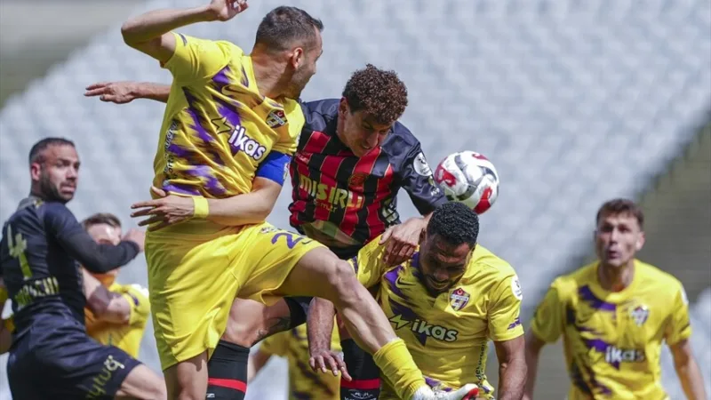 O Eyüpspor venceu o Fatih Karagümrük por 2-1