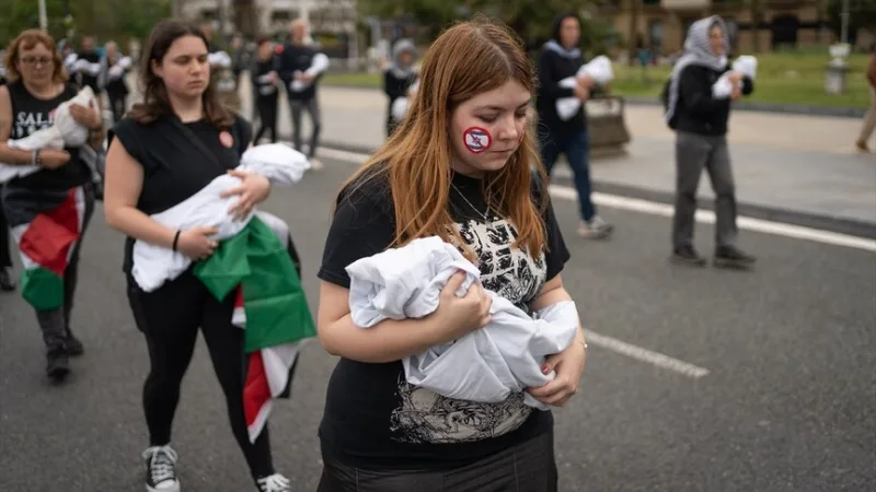 نُظمت في أوروبا مظاهرات تضامنية مع فلسطين