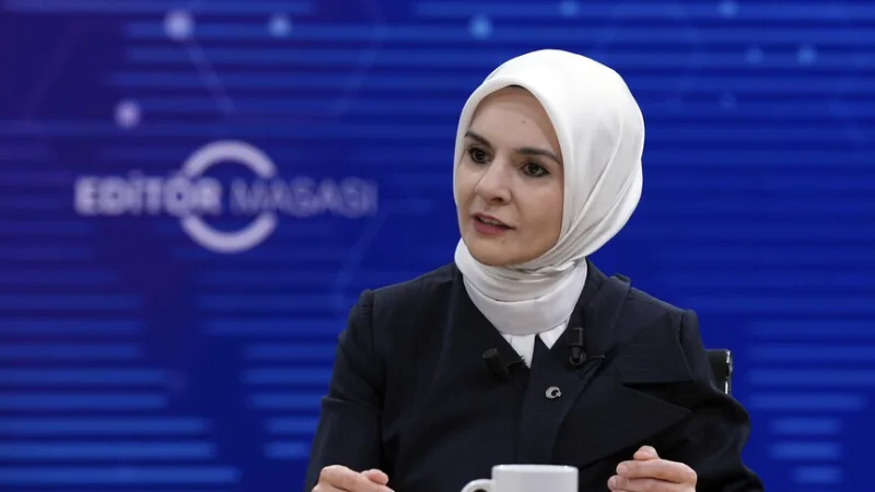 CANLI -Aile ve Sosyal Hizmetler Bakanı Göktaş AA Editör Masası'nın konuğu